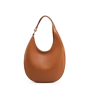 Beautiful Crescent Bag | Genuine Leather Underarm Shoulder Bag