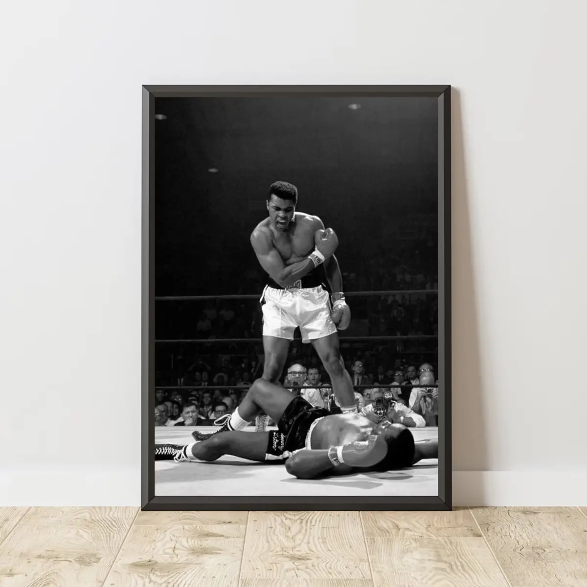 Muhammad Ali Wall Art (No Frame), Vintage Sport Poster, Vintage Boxing Poster, Vintage Boxing Wall Art