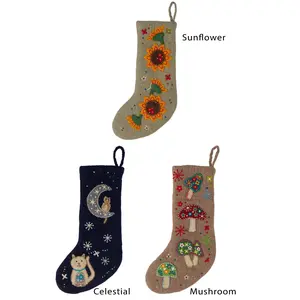 Felt Boho Stocking