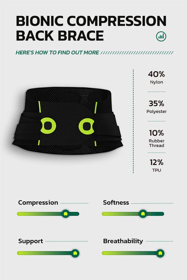 aoFIT Back Brace,Exercise waistband，adjust waist trainer，Suitable for sedentary lumbar discomfort,Spinal Adjustable Breathable Reduce Healthcare,FallFreshness，TikTokShopBlackFriday