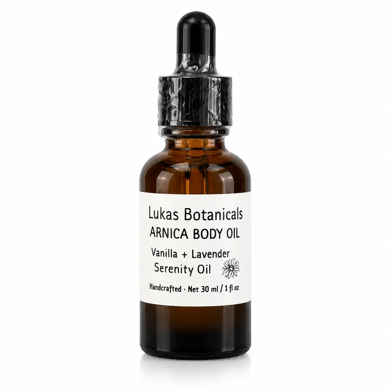 Arnica Body Massage Oil | Lavender & Vanilla | 30 mL | Perfect for Massage