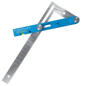 Roof Square,Angle Tool,Aluminum Alloy Squangle,Multifunction Framing Square,Innovative Rafter Square Tool,Protractor