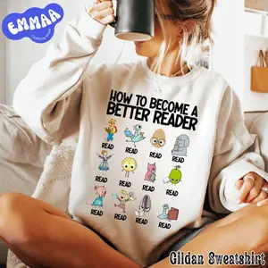 How To Become A Better Reader Tee, Read The Children's Books Shirt, Children's Character Affirmations Shirt, Back to School Tee,Teacher Gift 100% Cotton