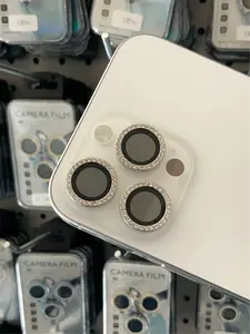 Silver Diamond Galaxy & iPhone Camera Lens Protection