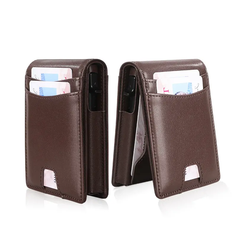 Carbon Fiber Inspired RFID Blocking Wallet - Ultra Slim Mens Wallet with Anti-Theft Protection, Perfect for Everyday Carry and Document Storage