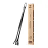 BUNDLEPRO Professional 12-Inch Long Stainless Steel Tongs Set - Durable Kitchenware with Steady Fine Teeth, Pointed & Round Tips, Dishwasher Safe for Barbecue Cooking Kitchen, BBQ & Roasting Use, Caviar Kernel Picking