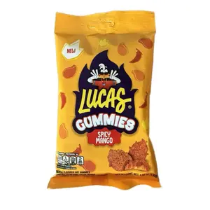 Lucas Gummies - Spicy Mango - Spicy watermelon Sweet Snack Spicy  Bonbon 4.58oz Candy