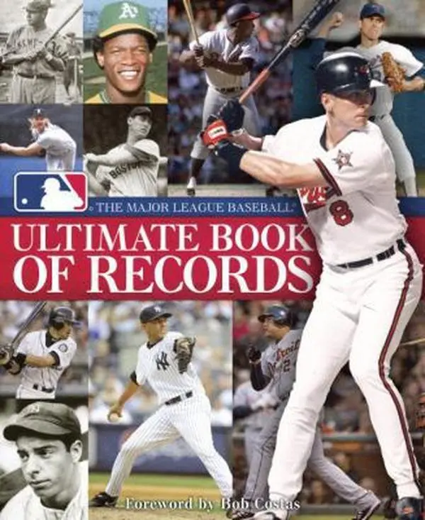Used Hardcover Book - The Major League Baseball Ultimate Book of Records: Official MLB Publication with Photographs, Players, Achievements, Statistics, History (English)