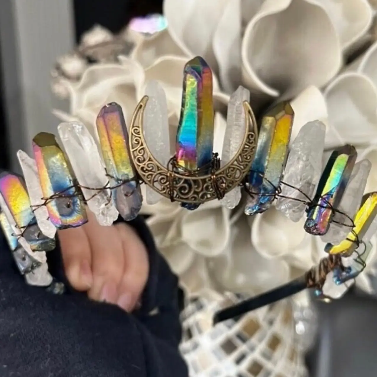 Crystal crowns