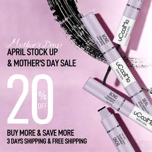 uCoolMe 3In1 Bond Seal Remover & Waterproof Summer Glue Longlasting For Girls 24H hold