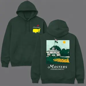[Sale Up To 50%] Masters Tournament 2026 T-Shirt/ Sweatshirt/ Hoodie, Vintage Cotton, Breathable Fabric, Classic Collar, Augusta Golf Club Menswear, Trendy Gift for Men and Women, graphic tees