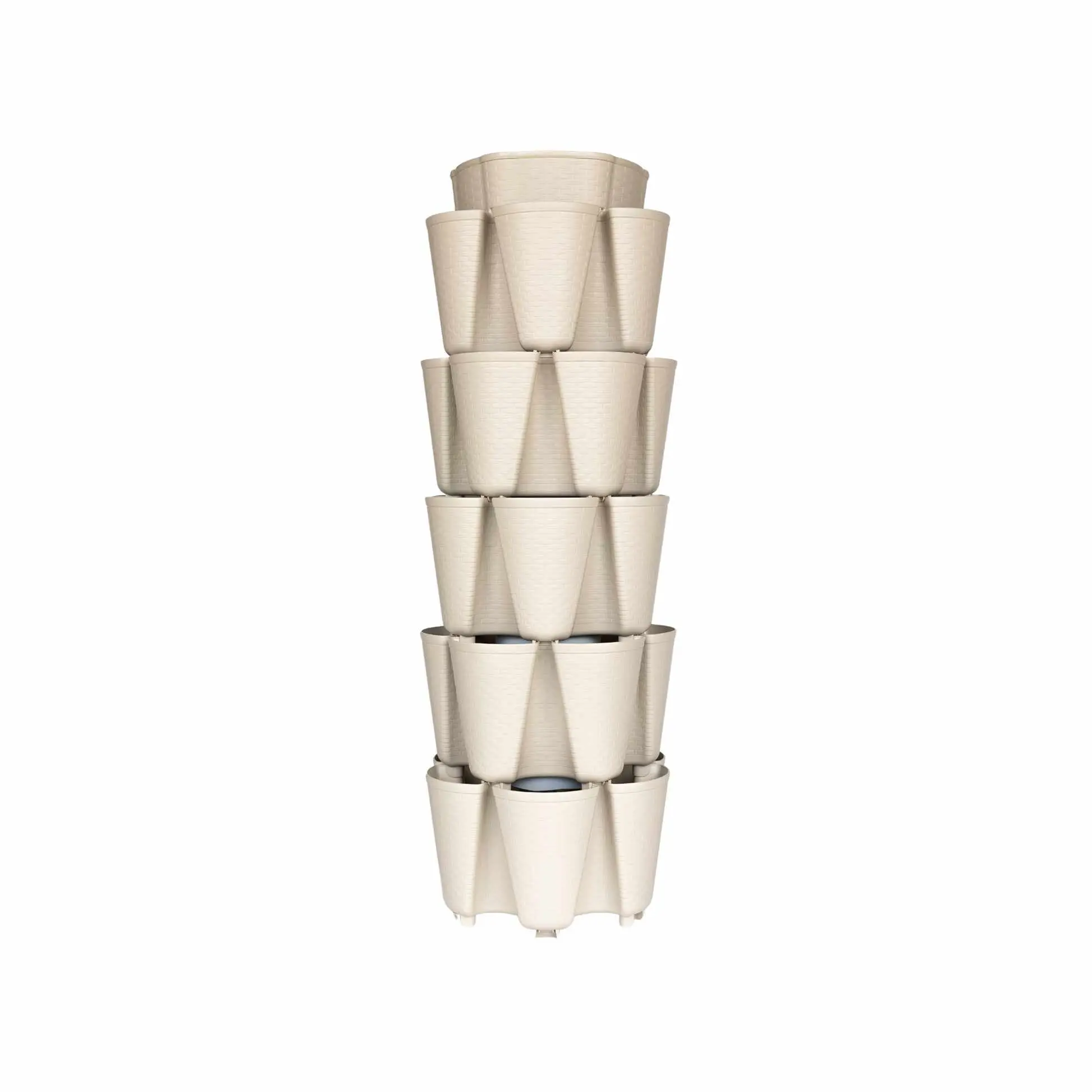 GreenStalk 5-Tier Vertical Planter Basketweave GreenStalk 5-Tier Vertical Planter Basketweave