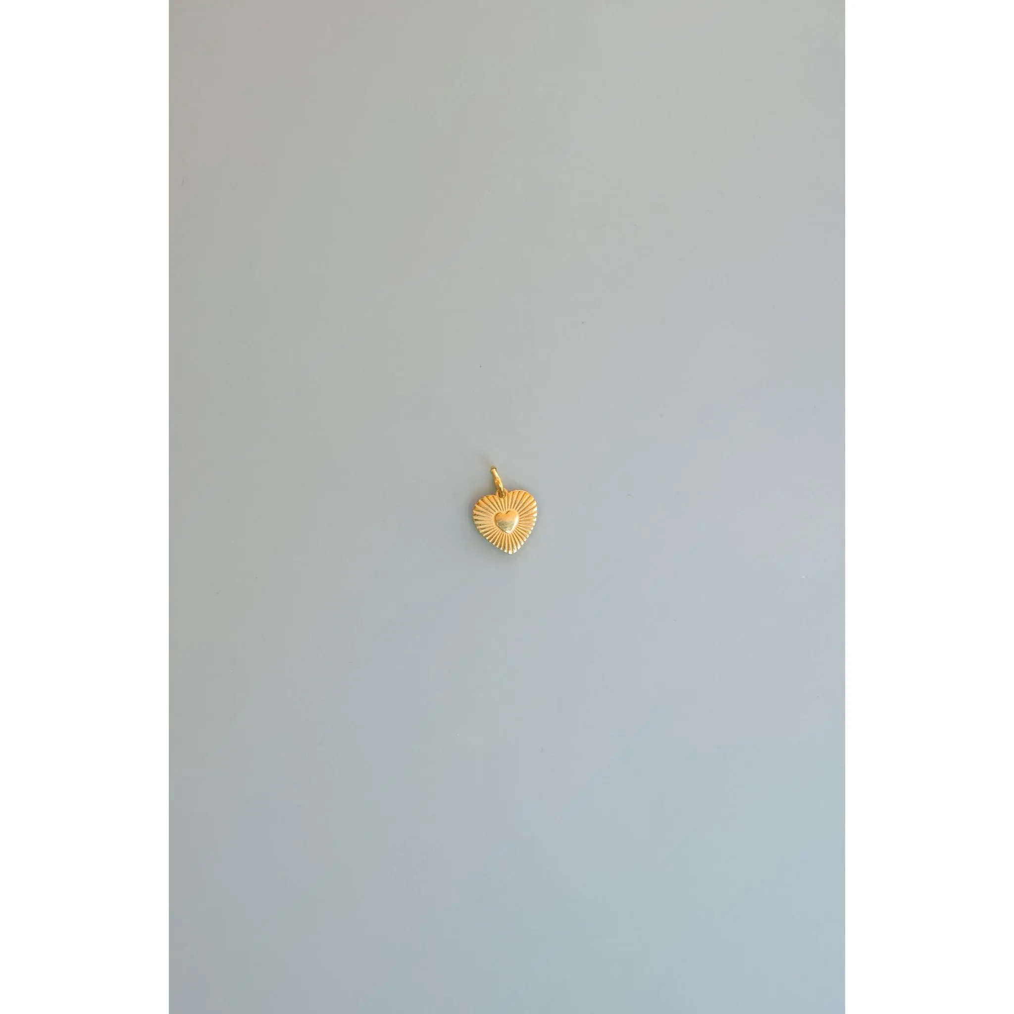 Gold Heart Charm