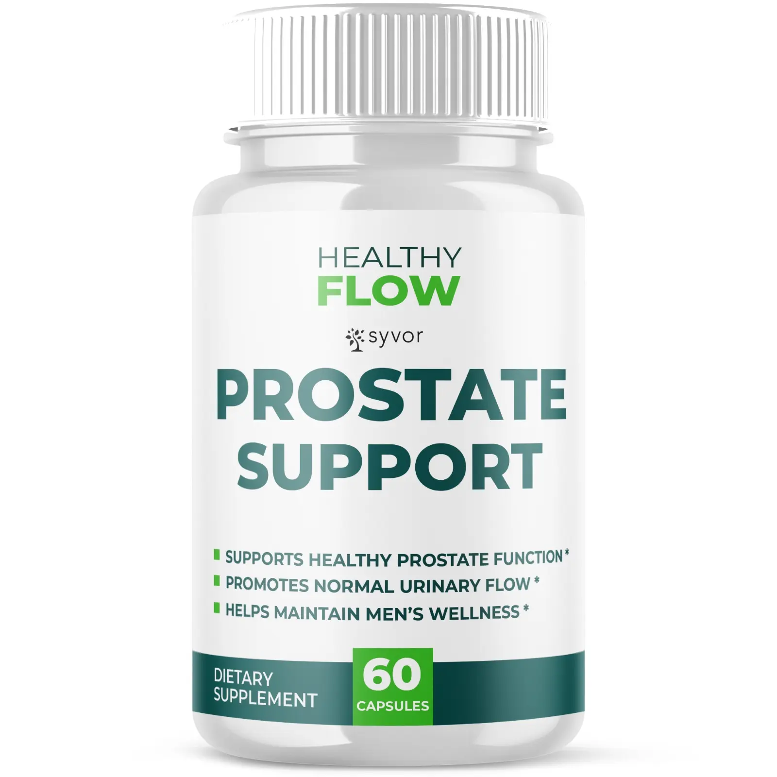 (1 Pack) Healthy FlowLife Prostate Support Advanced Supplement Daily Wellness & Nutritional Support Formula 60 Capsules