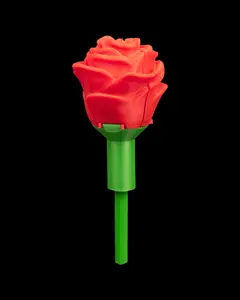 Sweet Rose Ring Box Container – 3D Printed Valentine Proposal Rose Gift