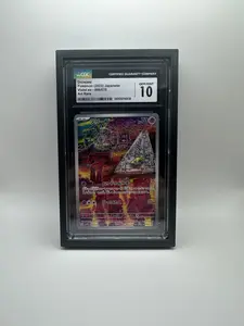 CGC Graded Card Display Case – Magnet-Backed 3-in-1 Holder (Fridge, Wall, Lanyard)