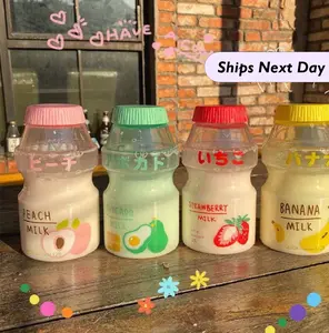 Kawaii Milk Bottle w/ Strap