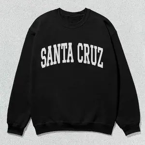 Santa Cruz Sweatshirt California Collegiate Crewneck Sweater Unisex