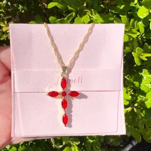 Luxury cross necklace