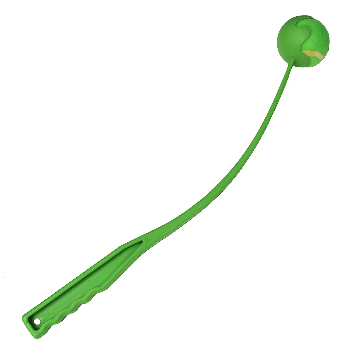 PetEdge A02691 Handheld Diggers Tennis Ball Launcher - 8.4 lbs Lightweight, Durable Dog Ball Toy for Outdoor Play, Extra Far Throw Capability, Minimizes Effort, Handheld Launcher
