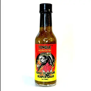 Carolina Reaper,  A Force Of Nature Hot Sauce┋Tongue Burners Hot Sauce fl 5oz