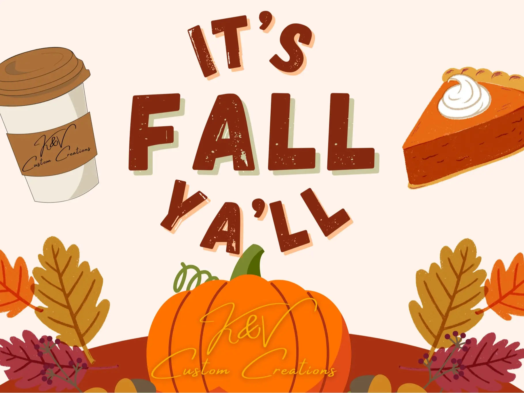 Retro Fall Bubble Tumbler