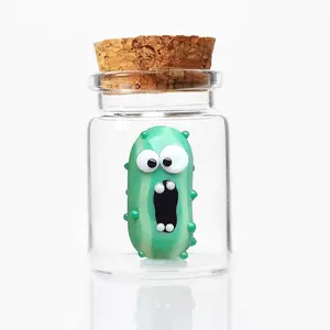 Hilarious Screaming Pickle Jar, Glass Decor, Perfect Gift for Foodies & Party Favors, Versatile Home Accent