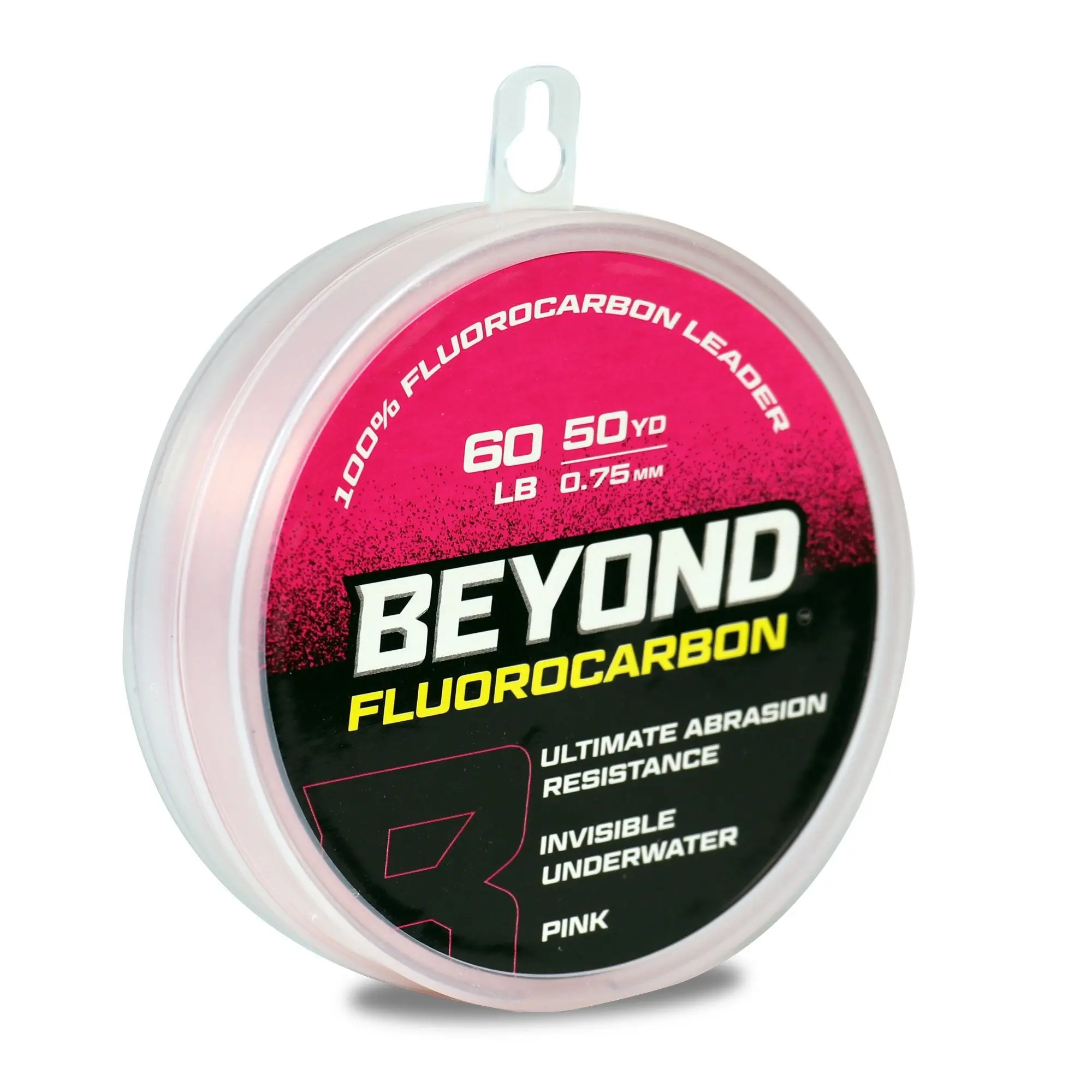 Beyond Fluorocarbon Leader Material 50YD - Pink Beyond Fluorocarbon Leader Material 50YD - Pink