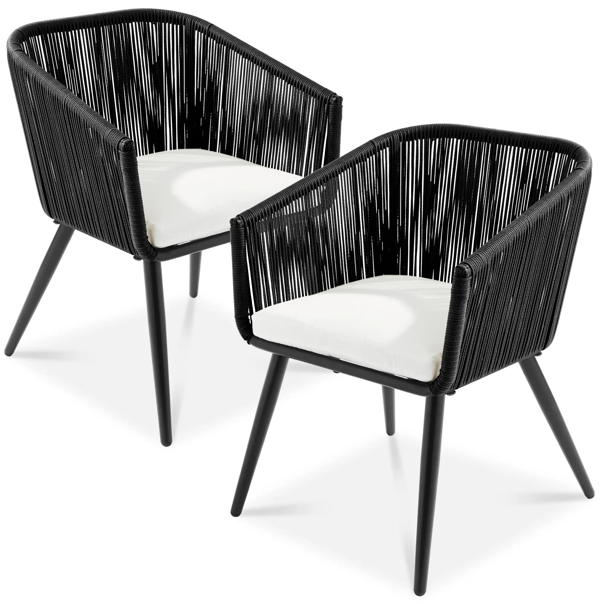 Best Choice Products Set of 2 Outdoor Patio Dining Chairs Woven Wicker Seating 250lb Capacity Best Choice Products Set of 2 Outdoor Patio Dining Chairs Woven Wicker Seating 250lb Capacity