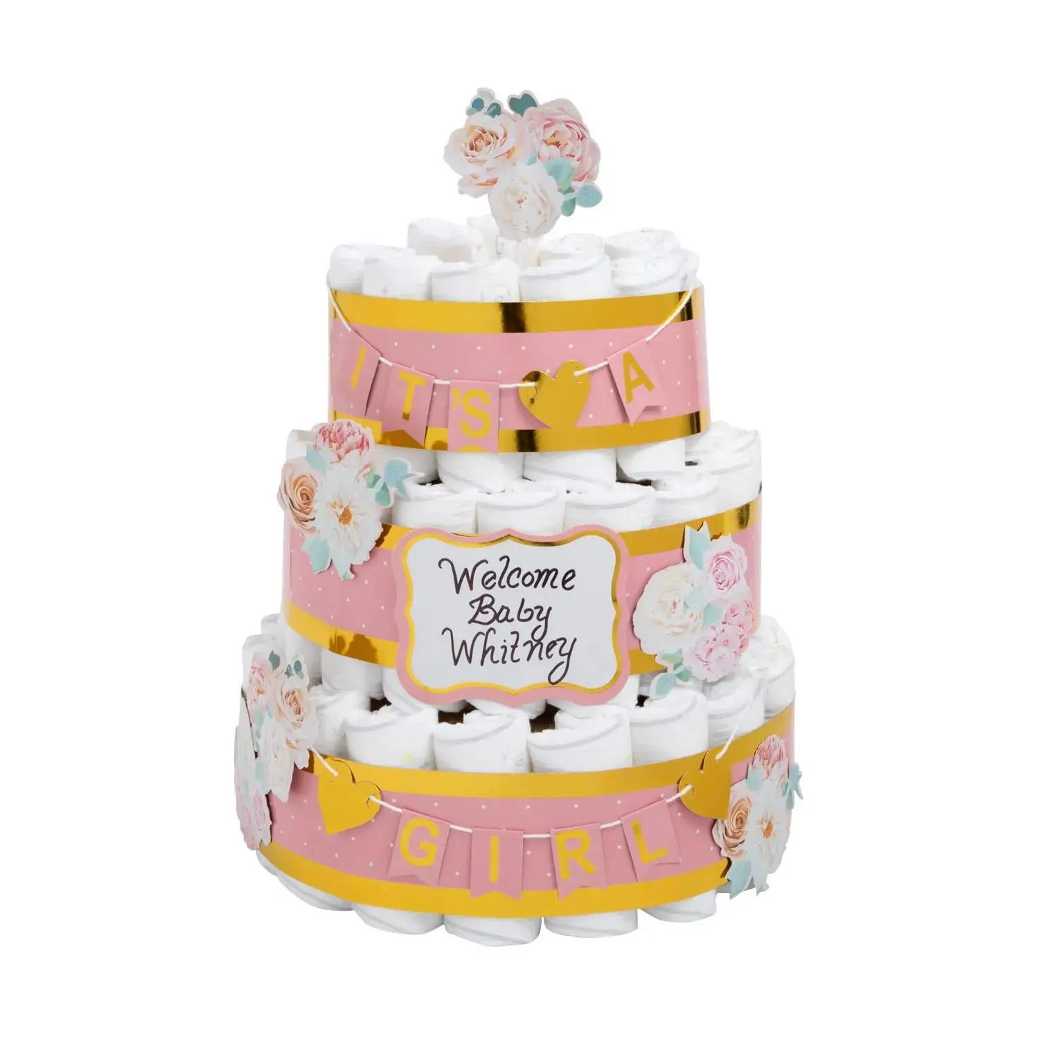 It’s a Girl Diaper Cake Decorating Kit – 12 Pc. It’s a Girl Diaper Cake Decorating Kit – 12 Pc.