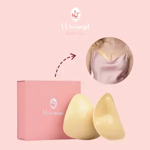 Wise Angel Sticky Bra Pad,Self-Adhesive Push Up Bra,Sticky BraInvisible Lift-Sticky Fashion Bra Inserts Prevents Nipple Slips No Sewing Required