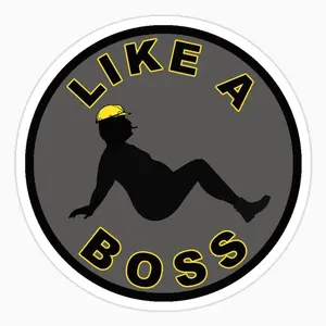 Like a Boss Sticker XNF