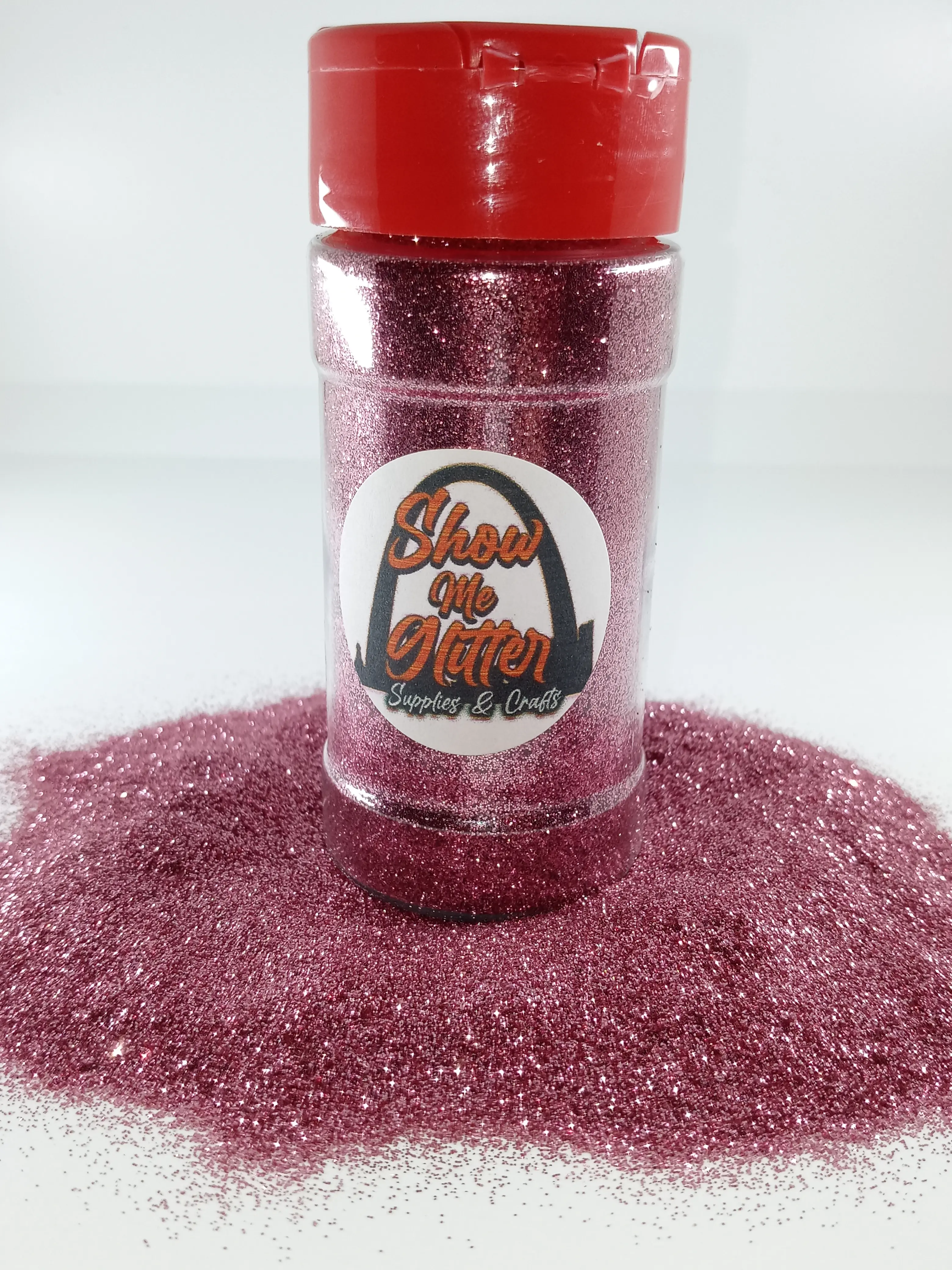 Fine Rose Gold Glitter 1 oz 0034 Resealable Bag for Crafting Projects High-Quality Vibrant Glitter for Tumblers Resin Art Card Making Sparkle DIY Décor