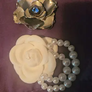 Elegant Women's Camellia Puffy Pearl Tassel Brooch Pin, Jewelry Accessories Shirt Collar Dress Set, Party Wedding Gift