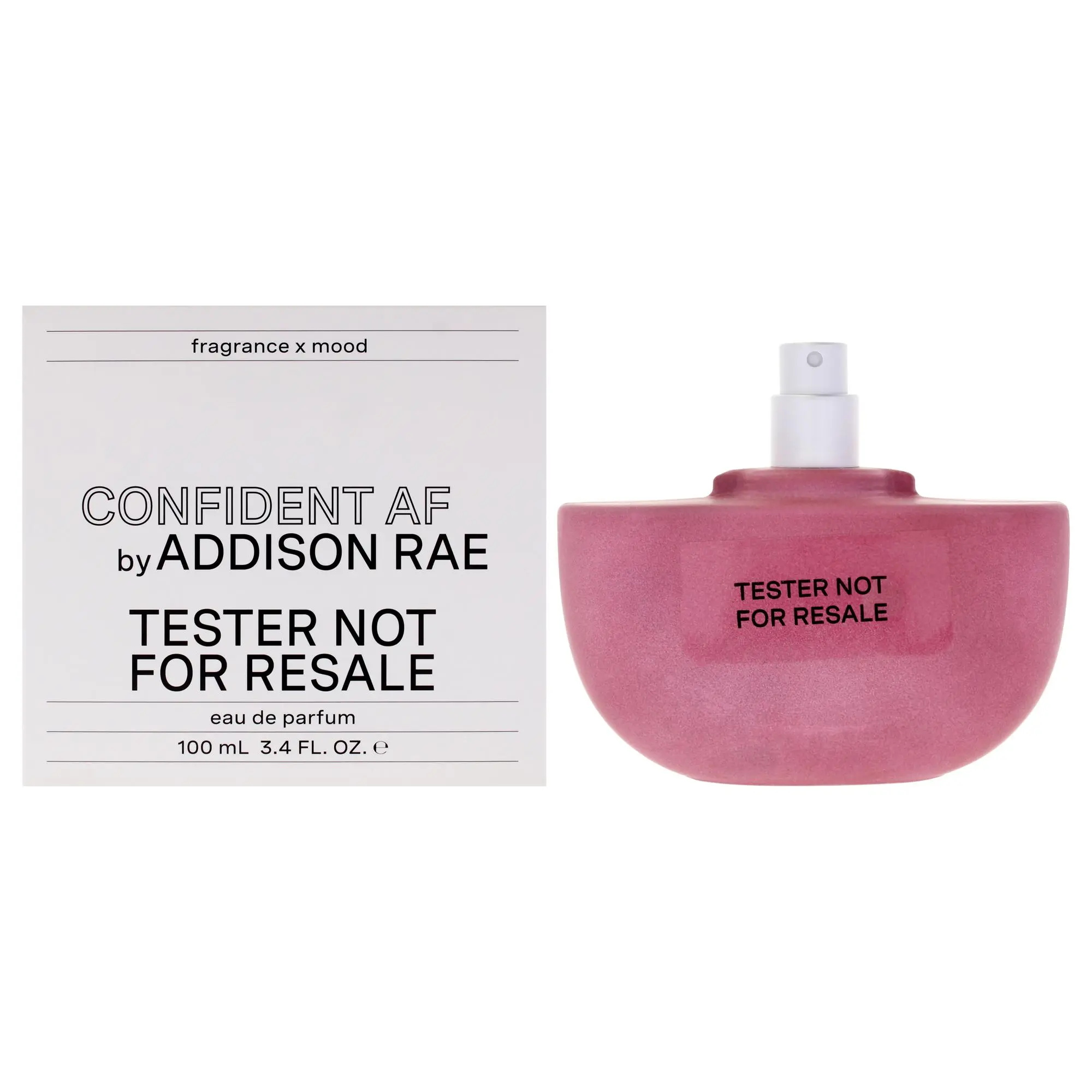 Confident AF by Addison Rae Women's EDP Spray Tester, 3.4 fl oz Spray Bottle, Single Unit
