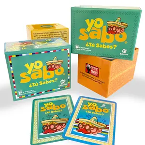 Yo Sabo: Editions 1 & 2 Bundle – The Complete Bilingual Card Game Set – Learn Spanish with Fun Trivia, Hilarious Challenges & Latino Culture – Family Friendly Juego de Mesa with 358 Cards