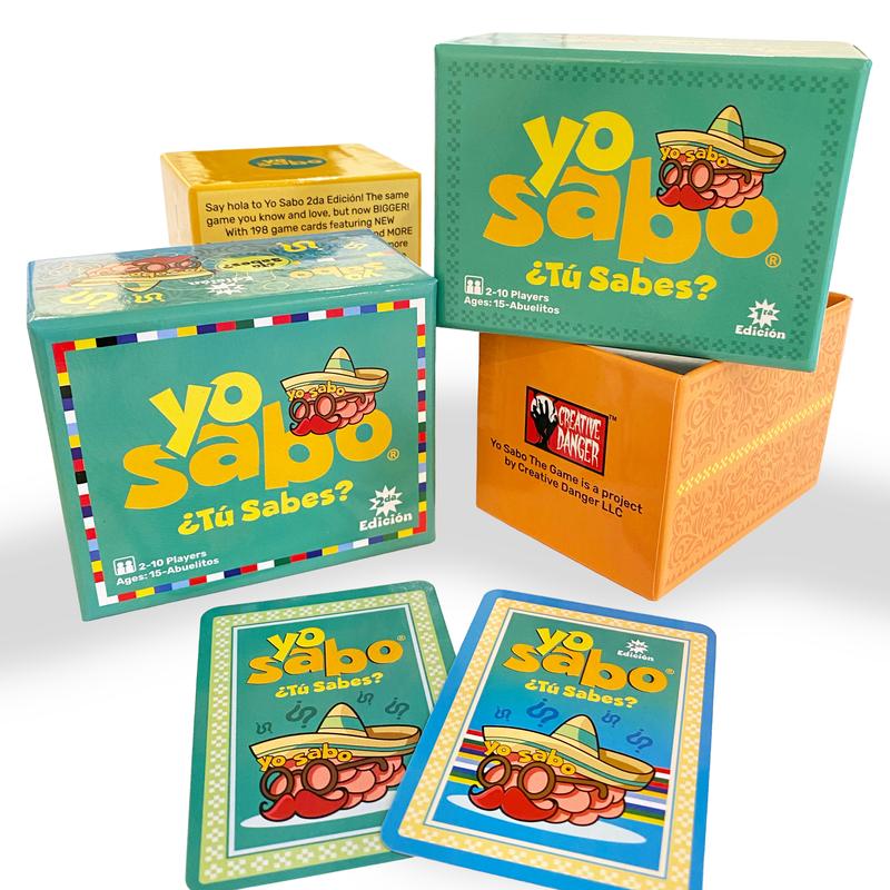 Yo Sabo: Editions 1 & 2 Bundle – The Complete Bilingual Card Game Set ...
