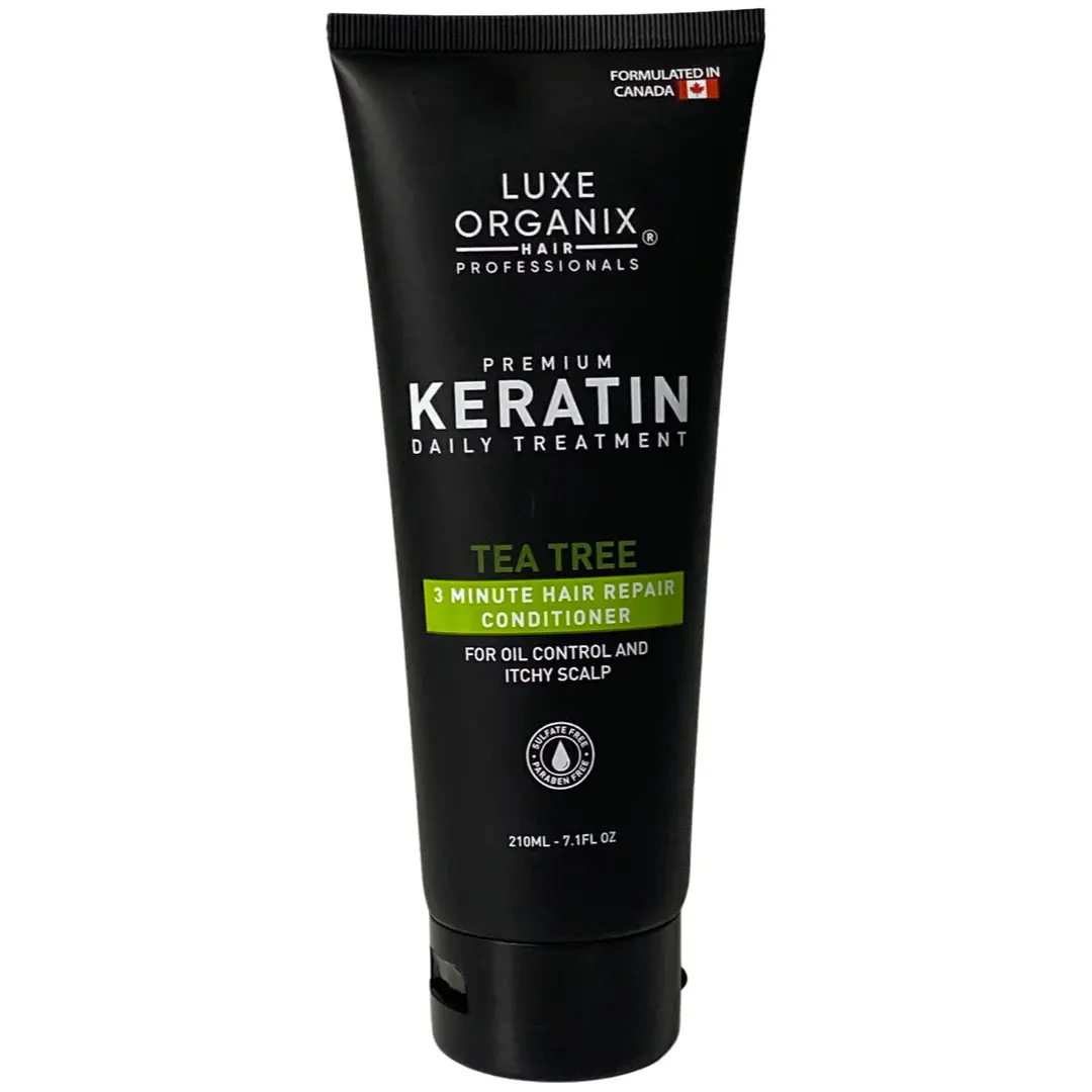 LUXE ORGANIX Keratin Tea Tree Hair Conditioner Treatment 250ml