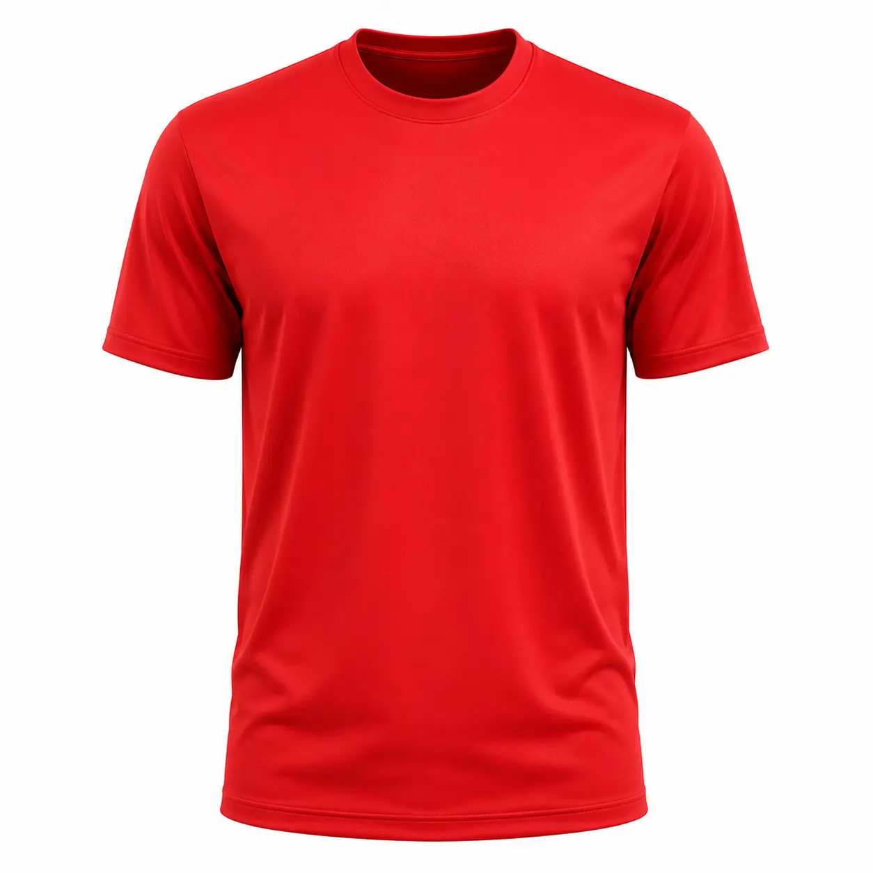 PEAKPRO Men's Short Sleeve Sport Round Neck T-Shirt, Breathable Quick Dry Polyester Athletic Shirt for Running Cycling Fitness Gym Workout