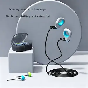 Indoor Outdoor Sports Jump Rope, Finger Jump Rope, Steel Wire Rope, Dual Function Wireless and Wired, Portable PVC Jump Rope