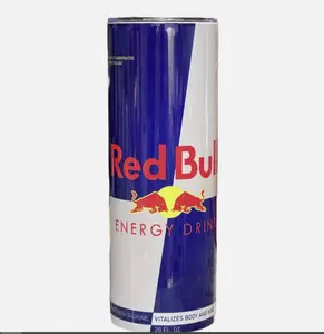 Handmade 20oz Stainless Steel Skinny Tumbler~Red Bull Wrap~Energy Drink~Gift