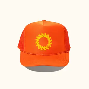 Orange Sunbeam Trucker Hat