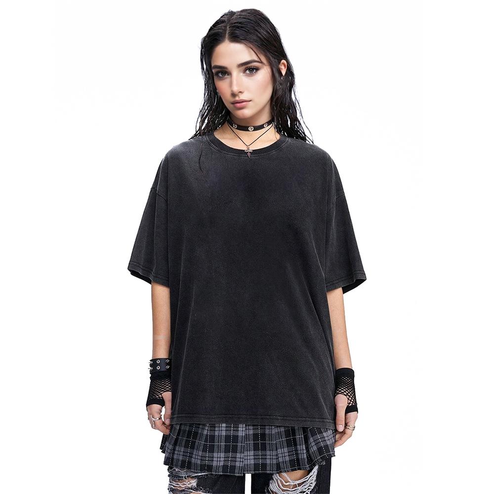 Multicolor Vintage Washed T Shirt 100% Cotton Oversized Acid Wash Tee for Men Women Casual Summer Streetwear Loose Fit Everyday Essentials Soft Breathable Top Stadium Outfit Holiday Vacation Look Daily Casual Style