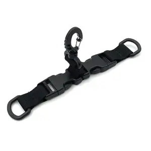 Multifunctional Tactical 360 °   Rotating Carabiner Outdoor Backpack Climbing Buckle Key D-Shaped Waist Bag Hook