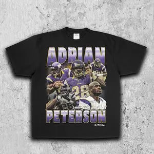 Adrian Peterson Tee SHIRT, GIFT FOR FANS, FOOTBALL SHIRT