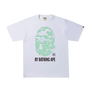 BAPE Text Code Camo By Bathing Ape Tee White