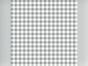 Gingham Weaves | 1/4" Gingham Check - Gray | Yarn-Dyed Cotton
