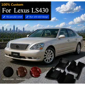 Pu Leather Car Floor Mats Suitable for Lexus LS430 2000-2006.Lexus LS430 2007-2015.Lexus LS460L 10CM LWB 2007-2015.Lexus LS600H 4seats 2007-2015.Lexus LX 2007-2015.Left Hand Drive or Right Hand Drive 2014 2015 2016 2017 2018 2019 2020 2021 2022 2023 2024