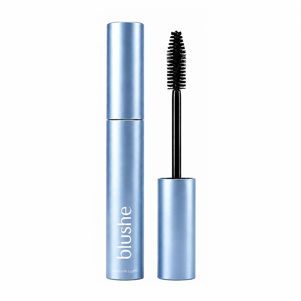 Korean Makeup Cosmetic Spiral Bristles Mascara with Lash Growth Serum, Argan Oil-Infused for Eyelashes Enhancement