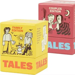 New Story Dialogue Starter set, family and couple editions, family fun game, is perfect for game nights, date nights, and holiday celebrations. It's ideal as a gift for friends and family, featuring 150 cards and card games, Party Game Cards